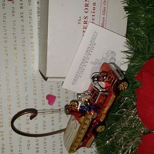 Vintage. The Firefighters Ornament Collection. First Edition 1920s Pumper. 1998.